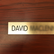 office nameplate 25